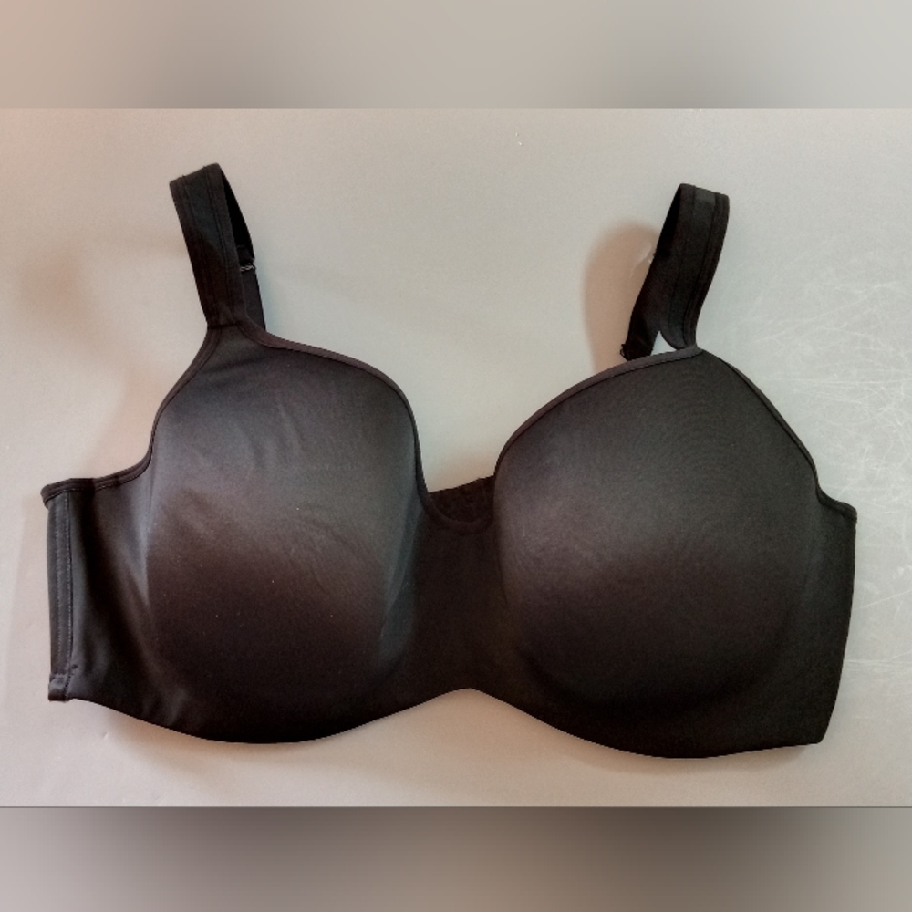 Cacique Dark Gray Full Coverage Bra Women's Size 46DD